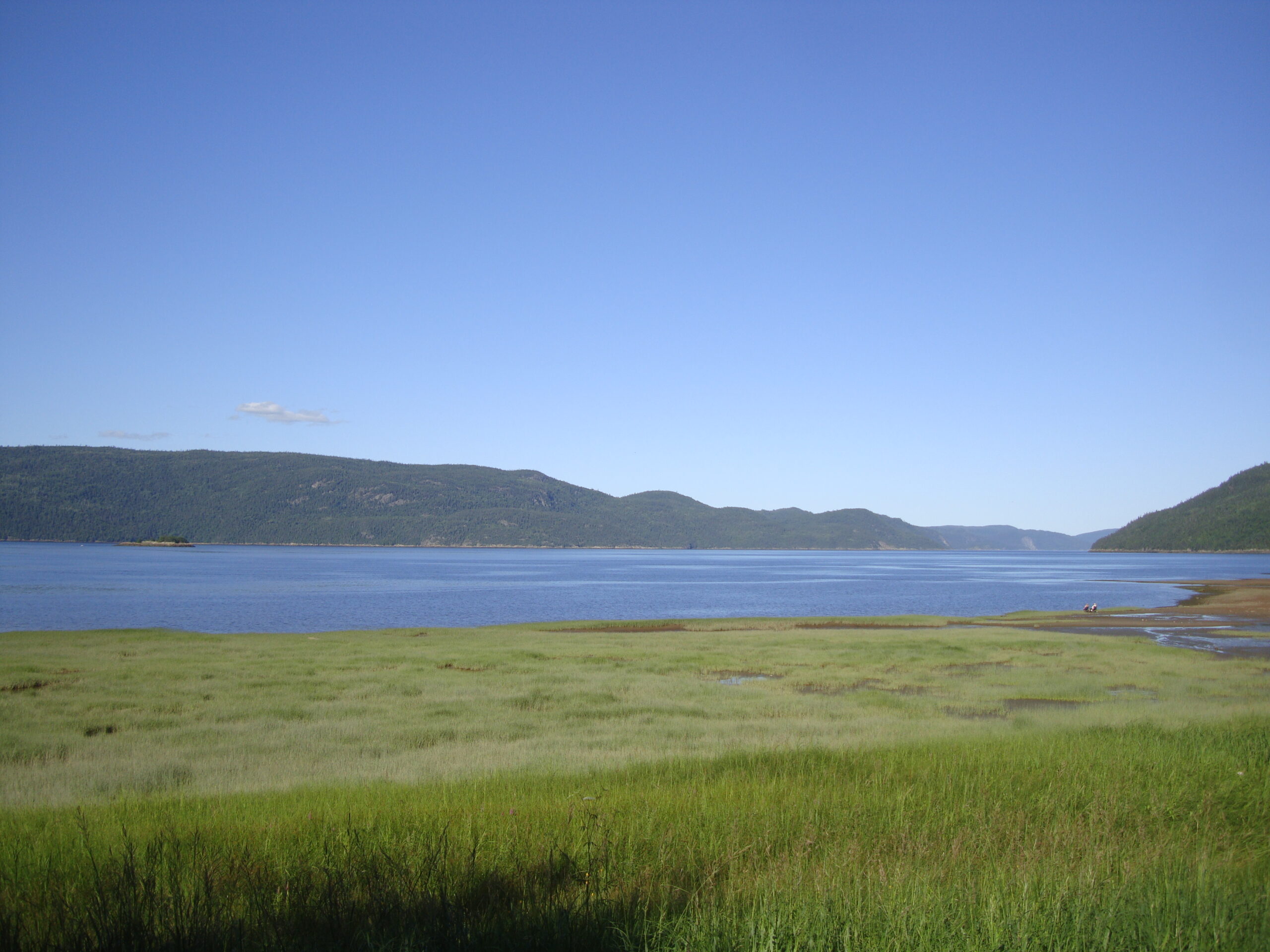 Anse-Saint-Jean fjord Saguenay
