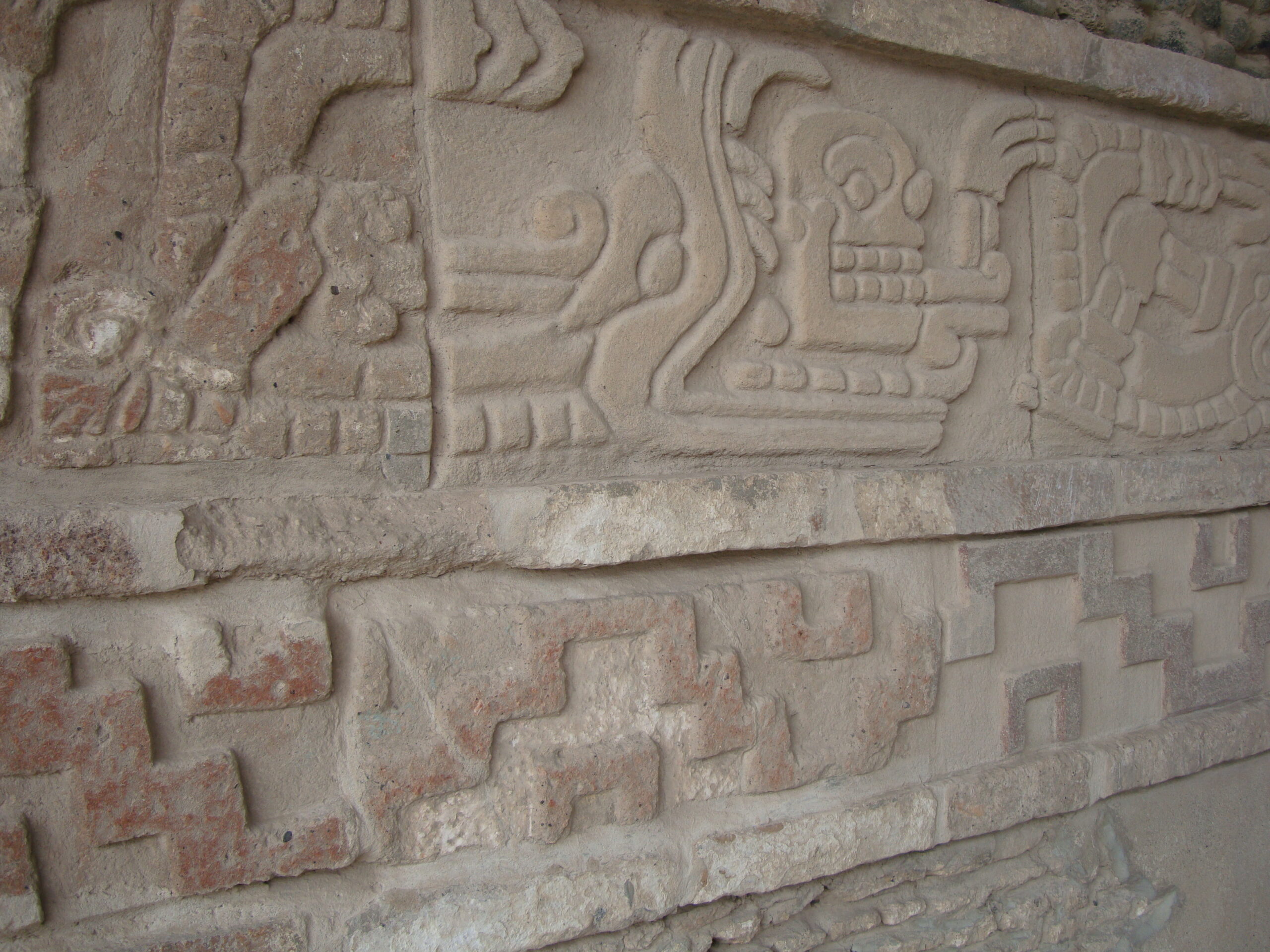 Bas-reliefs Tula Mexique