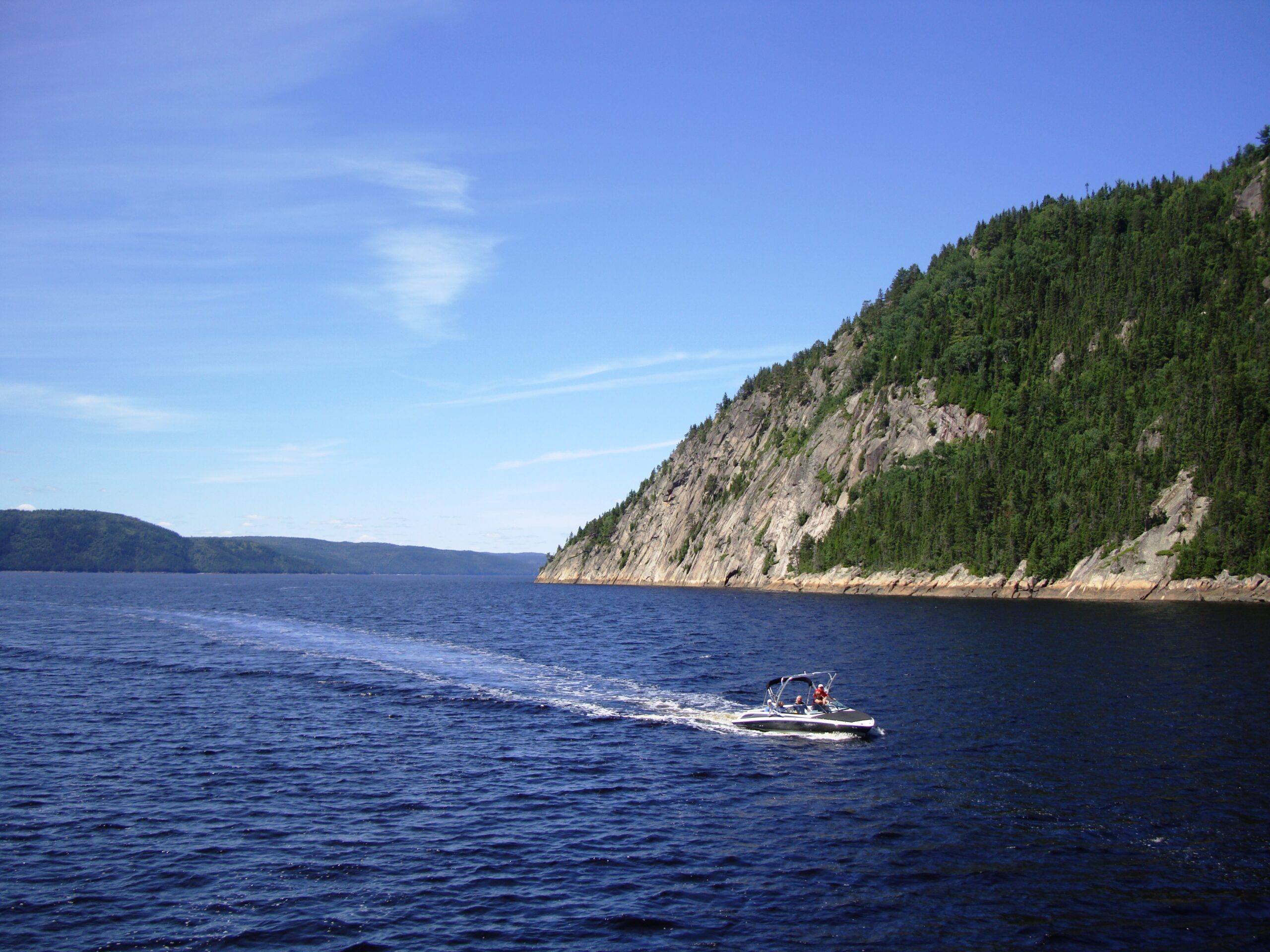 Bateau Fjord Saguenay