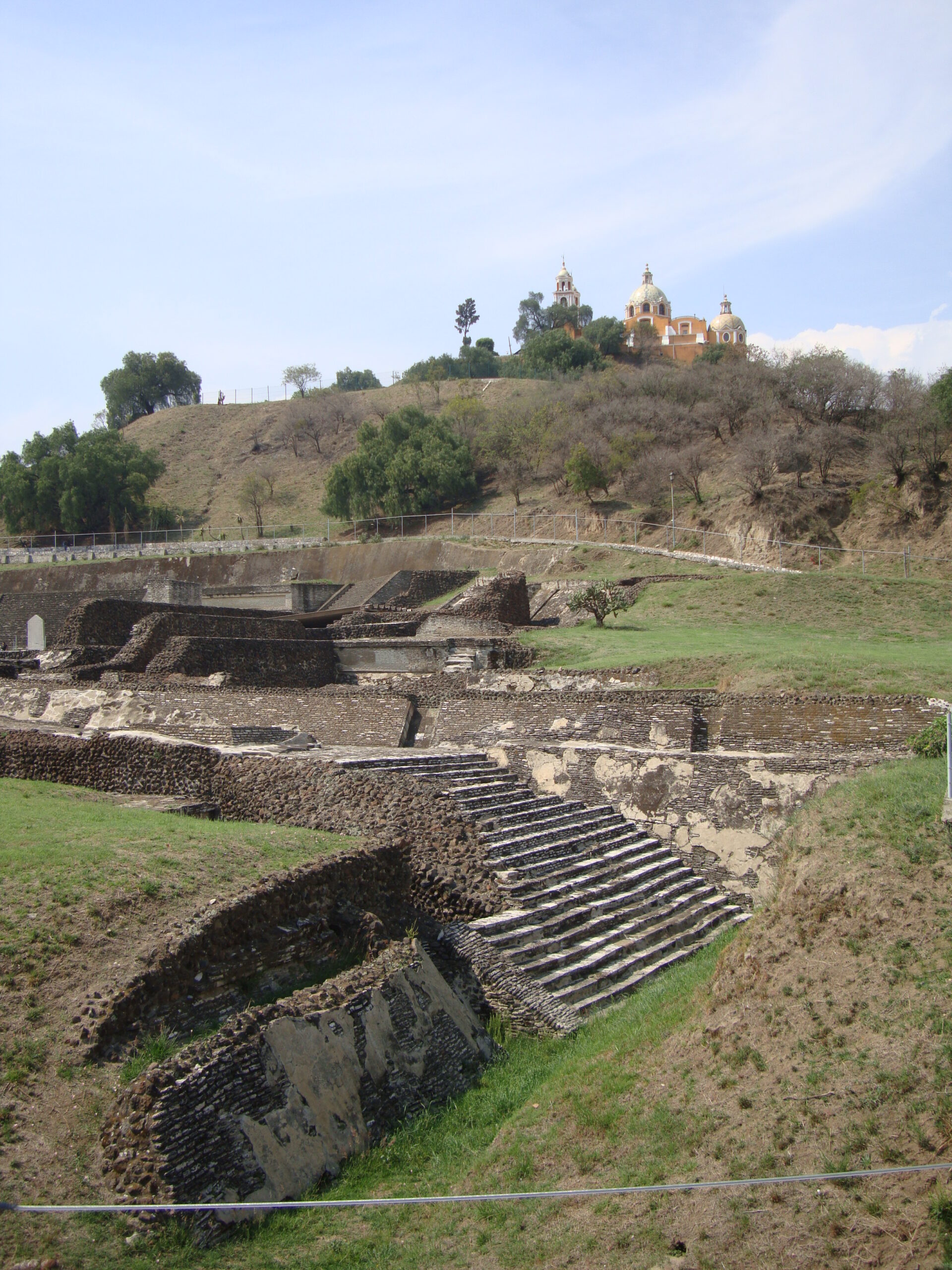 Pyramide Cholula Mexique