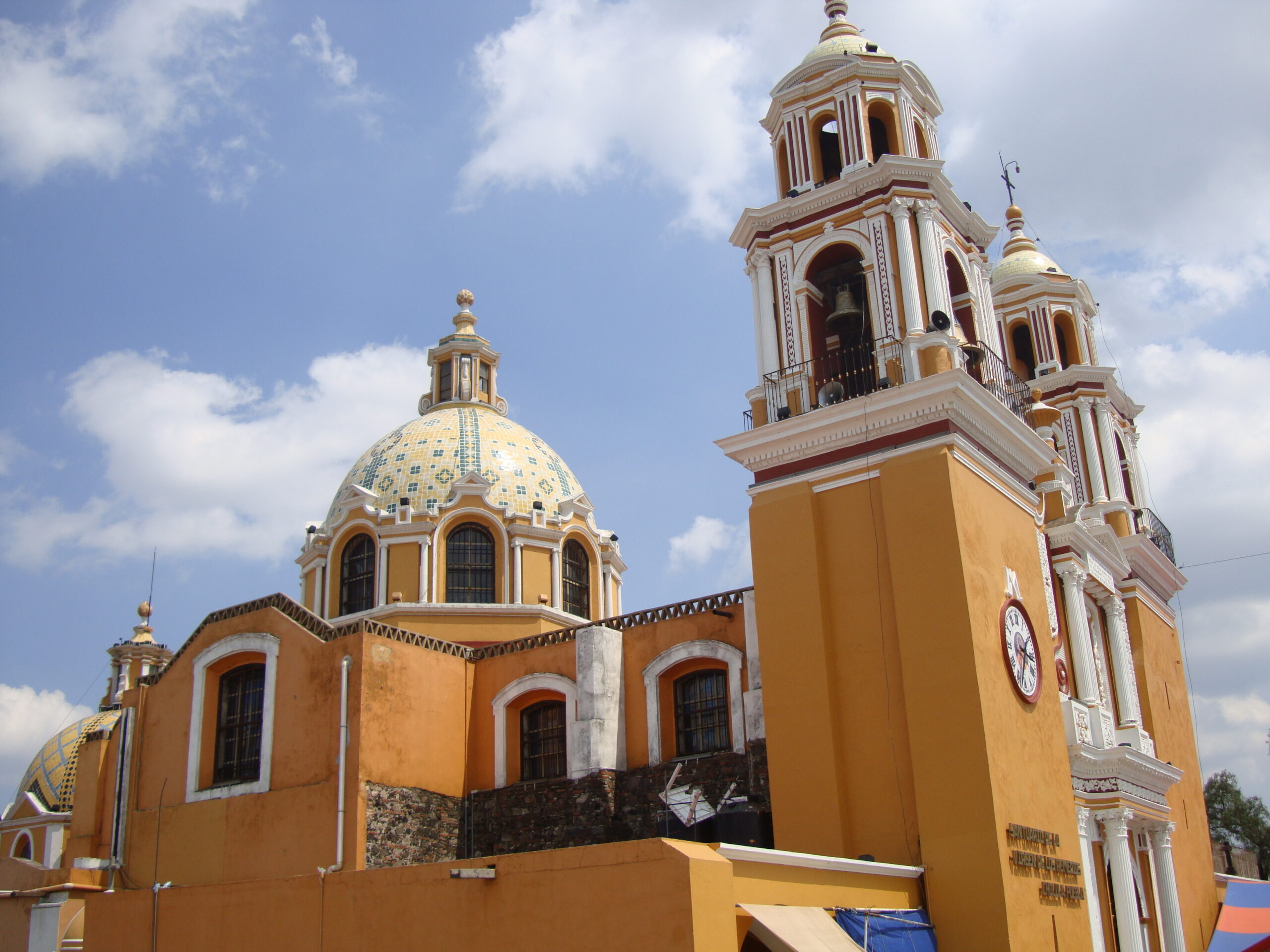 église Nuestra Señora de los Remedios Cholula Mexique