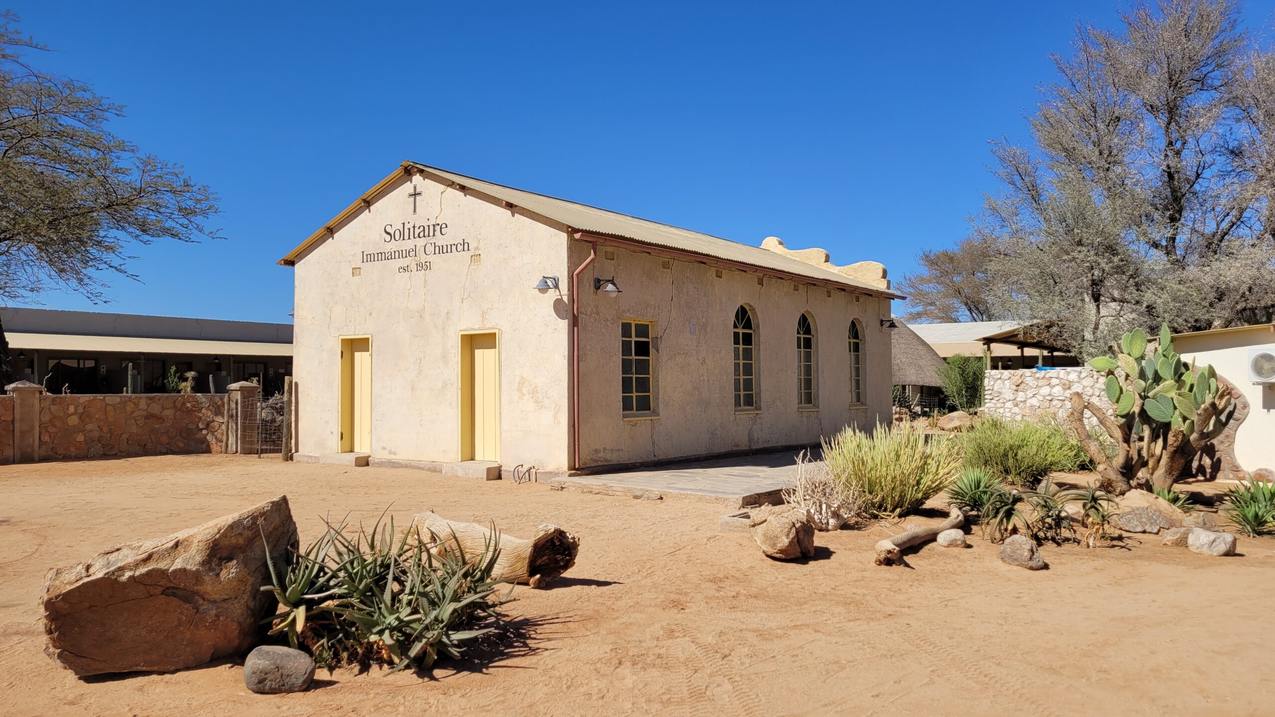 Namibie Solitaire paroisse eglise