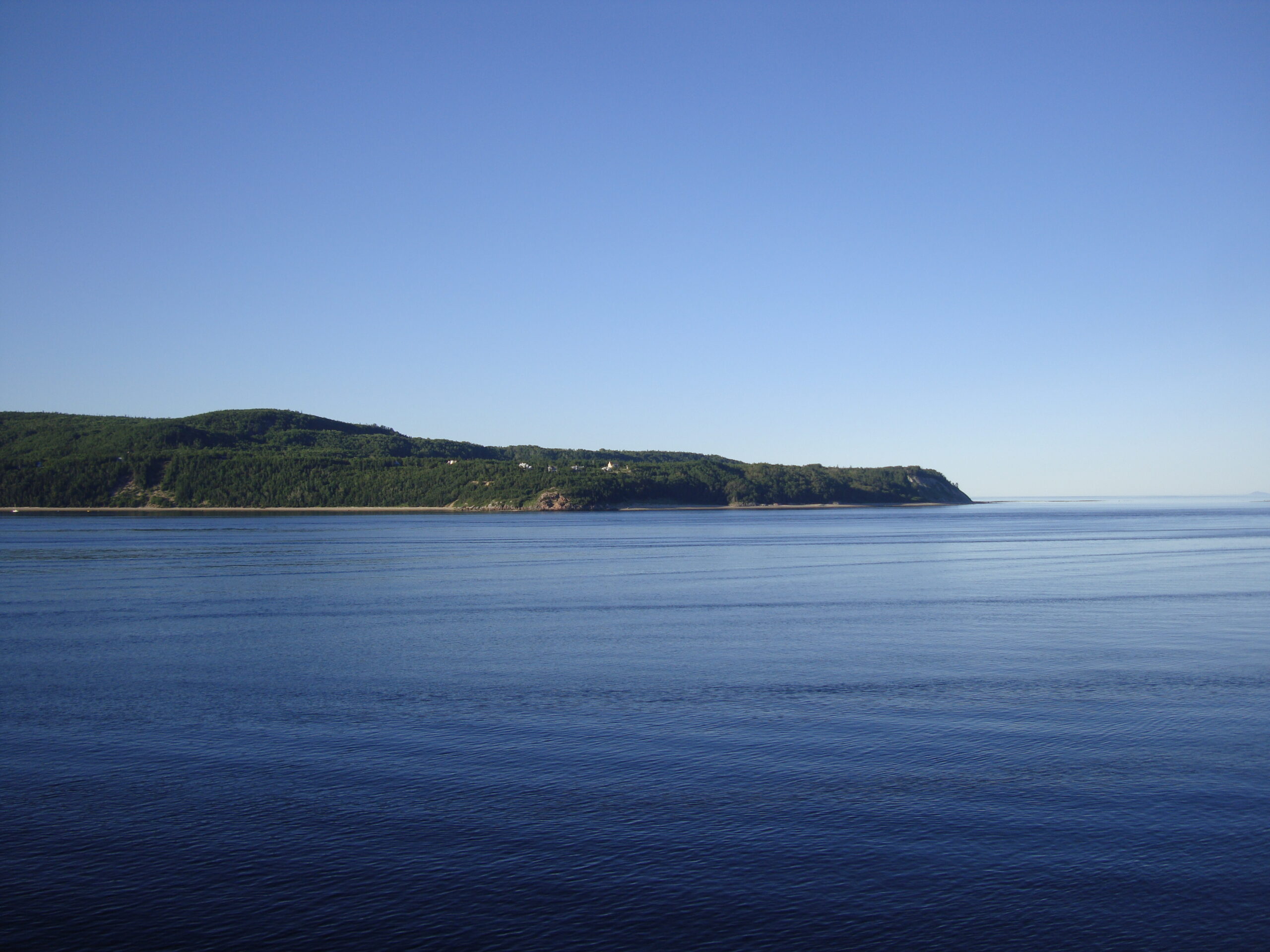 Embouchure fjord Saguenay