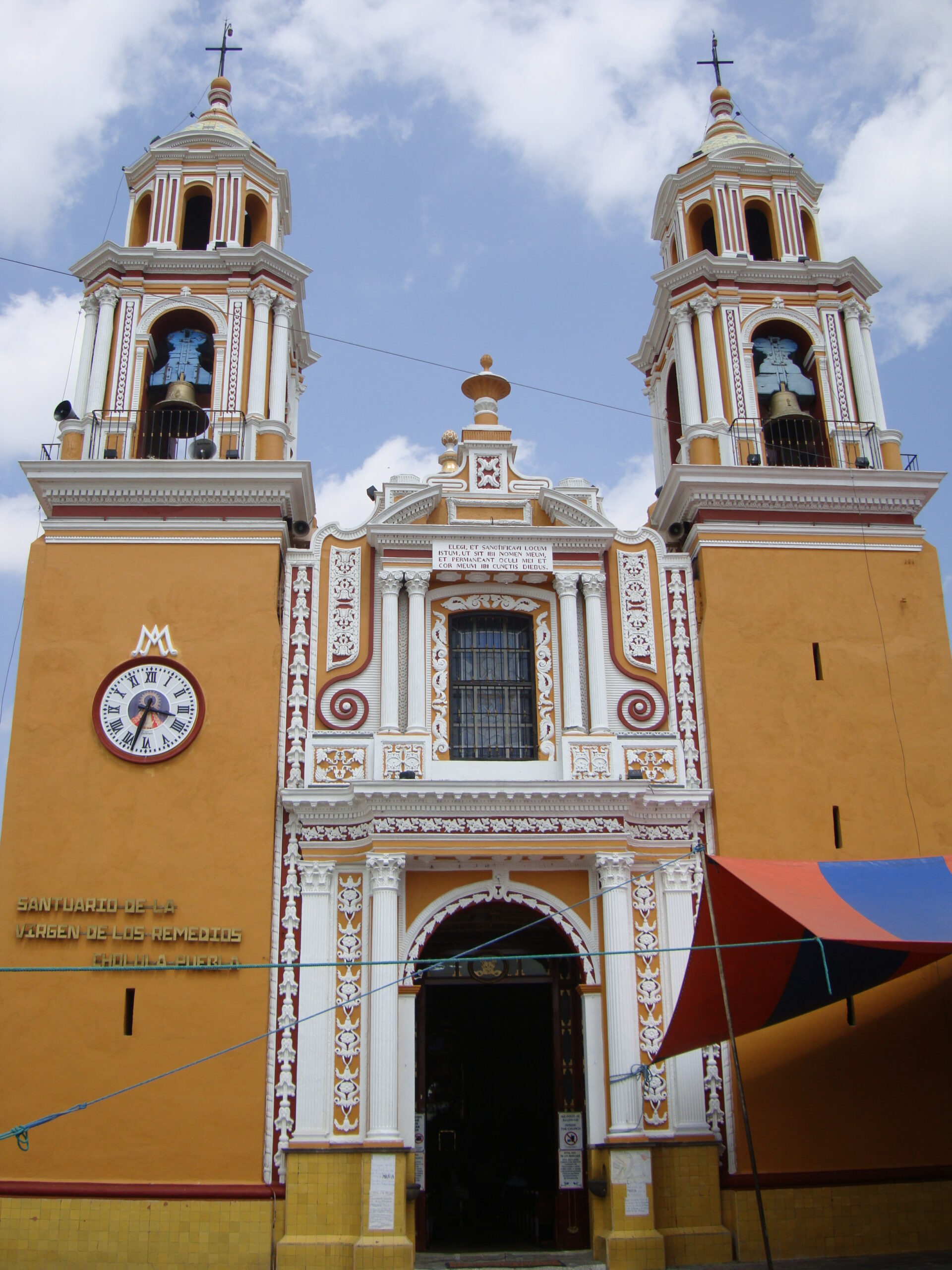 église Nuestra Señora de los Remedios Cholula Mexique