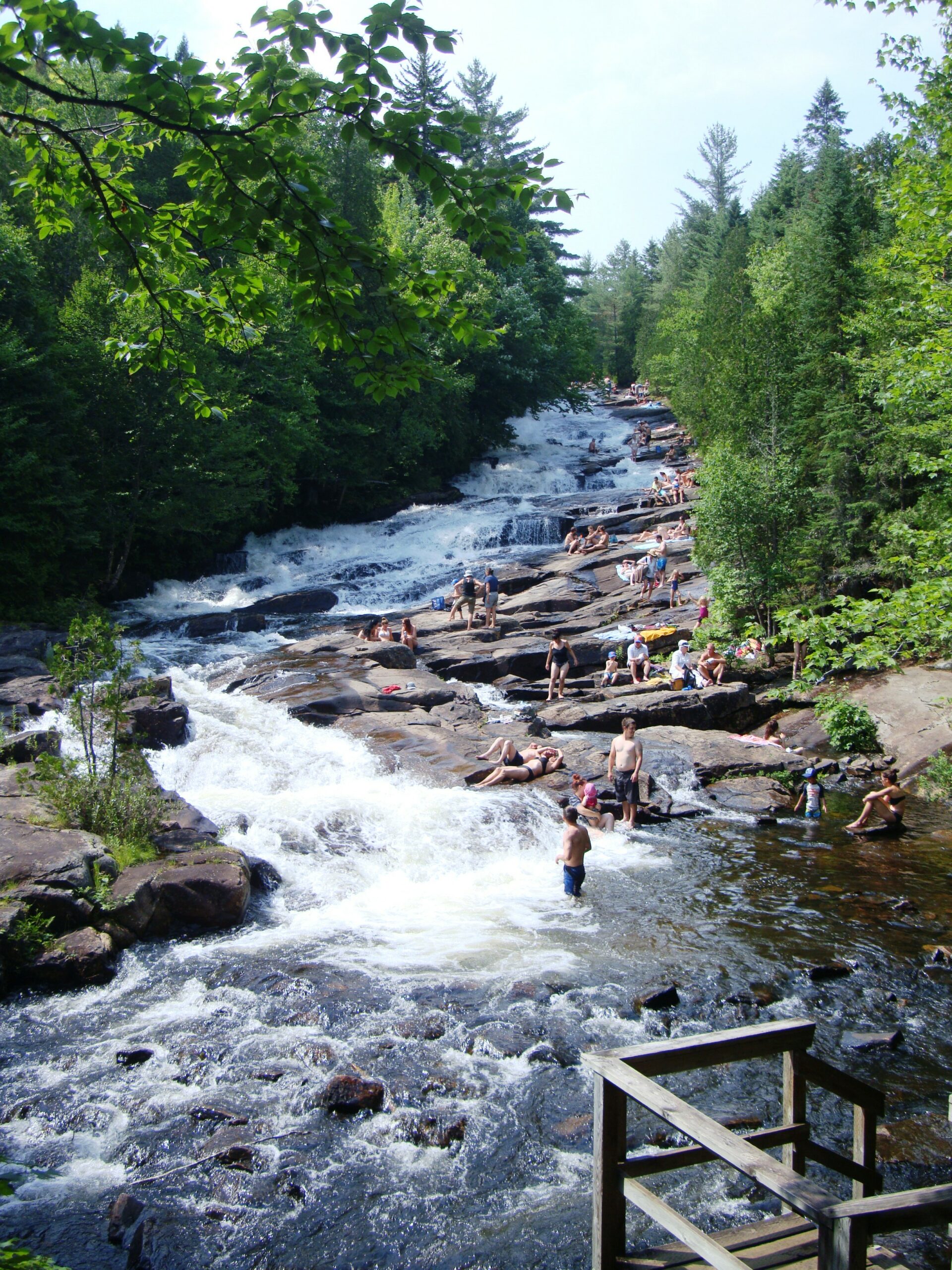 Parc Mauricie Québec cascades