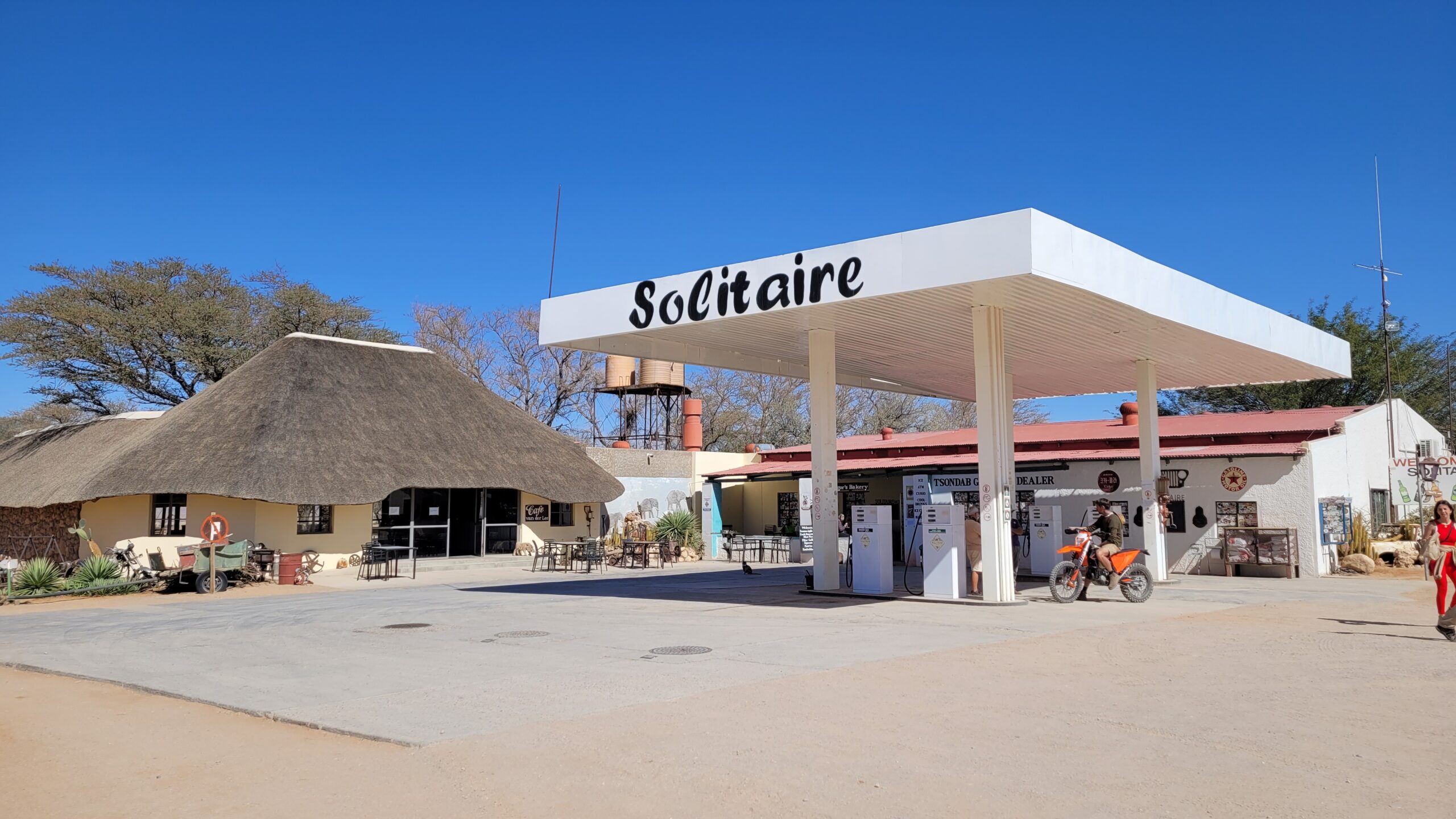 Namibie Solitaire station essence