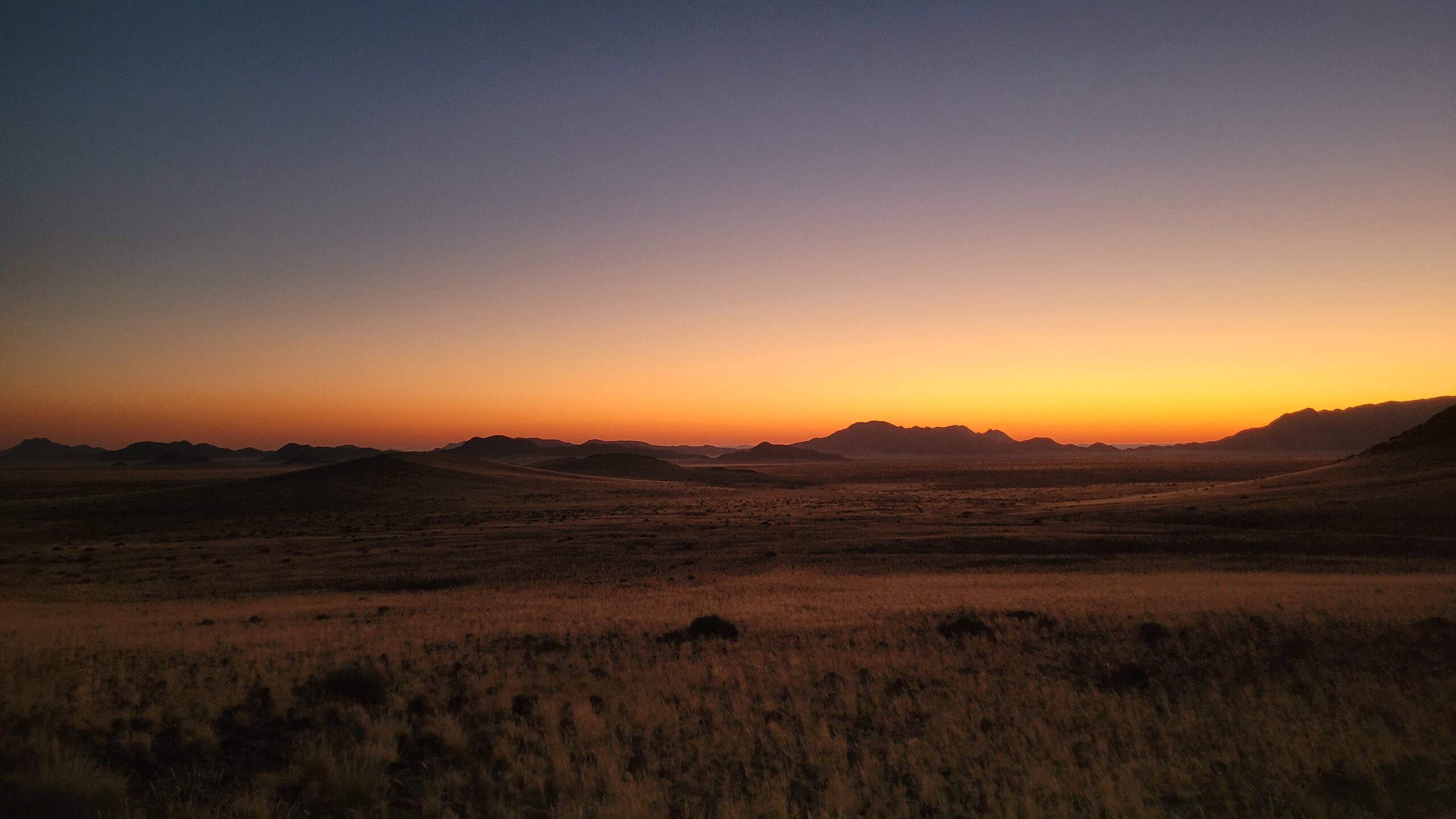 sesriem sunset namibie